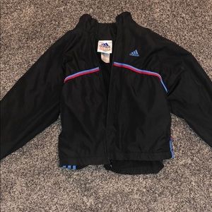 vintage adidas windbreaker/bomber jacket